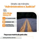 Curso Direito de Trânsito Procedimento Administrativo, Judicial e Balada Segura